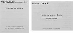 Сетевой адаптер Wi-Fi Mercusys MA20N AC650 USB 2.0 (ант.внутр.) 1ант.