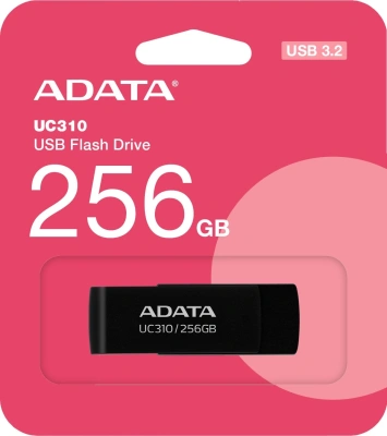 Флеш Диск A-Data 256GB UC310 UC310-256G-RBK USB3.2 черный