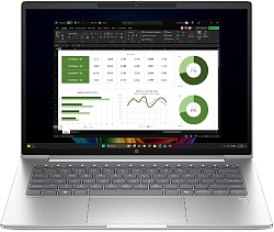 Ноутбук HP ProBook 4 G1q Snapdragon X X1-26-100 16Gb SSD512Gb Intel Iris Xe graphics 14" FHD (1920x1080) Windows 11 Pro silver WiFi BT Cam (B39XGAT)
