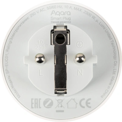Умная розетка Aqara Smart Plug EU белый (SP-EUC01)