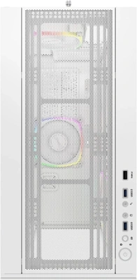 Корпус Montech Sky Two белый без БП ATX 3x140mm 2xUSB3.0 audio bott PSU