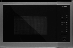 Микроволновая печь Hyundai HBW 2560 DX 25л. 900Вт черная сталь (встраиваемая)