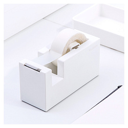 Диспенсер для клейкой ленты Deli Nusign NS121WHITE