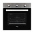 Духовой шкаф Электрический Weissgauff EOV 19 MX нержавеющая сталь/черный