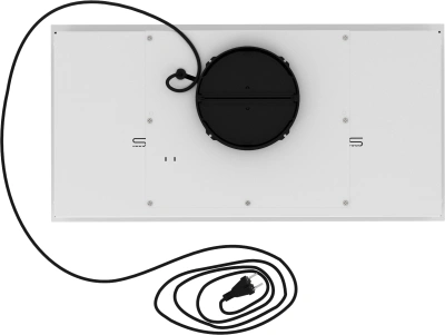 Вытяжка встраиваемая Elikor Cube 60П-1000 белый управление: кнопочное (1 мотор)