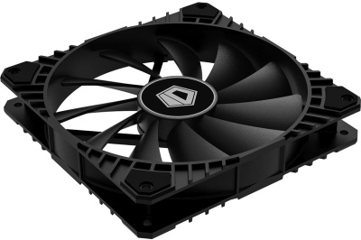 Вентилятор для корпуса ID-Cooling WF-14025-XT 140х140x25 черный 4-pin 33дБ (WF-14025-XT BLACK) Ret