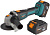 Углошлифовальная машина Bort BWS-18Li-125 1000Вт 9000об/мин рез.шпин.:M14 d=125мм (93722340)