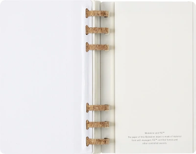 Еженедельник Moleskine ACADEMIC SPIRAL DSSPB12AMWH3 Large 150х210мм 200стр. кремовые страницы спираль черный