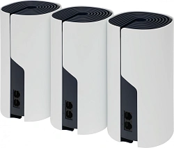 Бесшовный Mesh роутер TP-Link DECO P9(3-PACK) AC1200 10/100/1000BASE-TX белый (упак.:3шт)