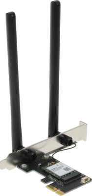 Сетевой адаптер Wi-Fi + Bluetooth Mercusys MA70XE AX1800 PCI Express (ант.внеш.несъем.) 2ант.