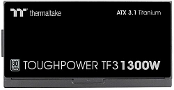 Блок питания Thermaltake ATX 1300W Toughpower TF1300 80+ titanium 24pin APFC 140mm fan 16xSATA Cab Manag RTL