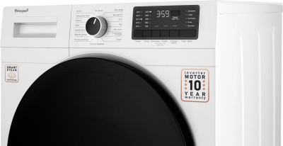 Стиральная машина Weissgauff WM 61210 DC Inverter Steam класс: A+++ загр.фронтальная макс.:10.5кг белый инвертер