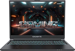 Ноутбук Gigabyte G6 Core i7 13620H 16Gb SSD512Gb NVIDIA GeForce RTX4060 8Gb 16" IPS FHD+ (1920x1200) Windows 11 Home black WiFi BT Cam (KF-H3KZ853SH)