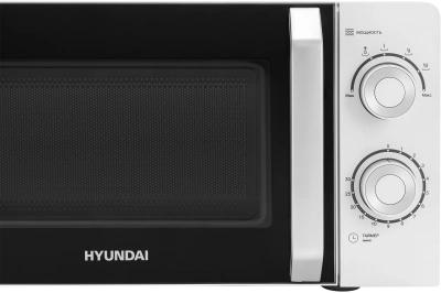Микроволновая Печь Hyundai HYM-M2053 20л. 700Вт белый/серебристый