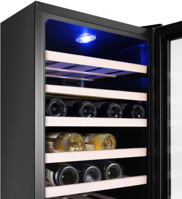 Винный шкаф Kitfort КТ-2410 1-нокамерн. серебристый мат.