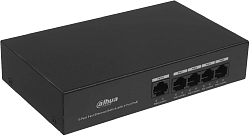 Коммутатор Dahua DH-PFS3005-4ET-36 (L2) 4x100Мбит/с 4PoE+ 36W неуправляемый