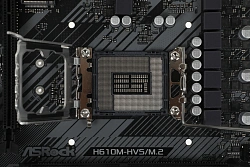 Материнская плата Asrock H610M-HVS/M.2 R2.0 Soc-1700 Intel H610 2xDDR4 mATX AC`97 8ch(7.1) GbLAN+VGA+HDMI
