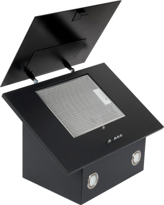 Вытяжка каминная Elikor Рубин 60П-650-К3Д черный управление: кнопочное (1 мотор)