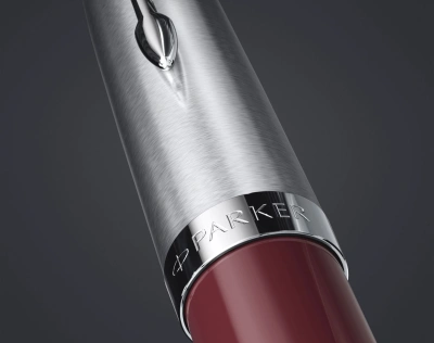 Ручка перьев. Parker 51 Core (2123496) Burgundy F сталь нержавеющая подар.кор.