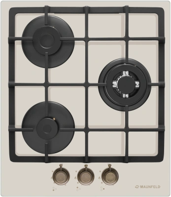 Газовая варочная поверхность Maunfeld EGHG.43.33CBG.R/G бежевый