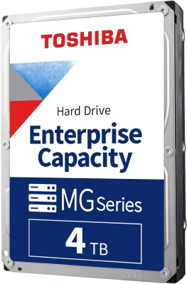 Жесткий диск Toshiba SATA-III 4TB MG10ADA400E Enterprise Capacity 512E (7200rpm) 512Mb 3.5"