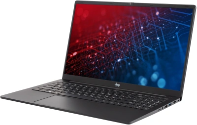 Ноутбук IRU Strato 15ALI Core i5 1235U 8Gb SSD256Gb Intel Iris Xe graphics 15.6" IPS FHD (1920x1080) Windows 11 Pro Multi Language 64 black WiFi BT Cam 6000mAh (2059113)