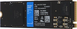 Накопитель SSD WD S PCIe 4.0 x4 2TB WDS200T3B0E Blue SN580 M.2 2280
