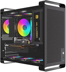 Корпус Accord ACC-GCUB4 черный без БП mATX 1xUSB3.0
