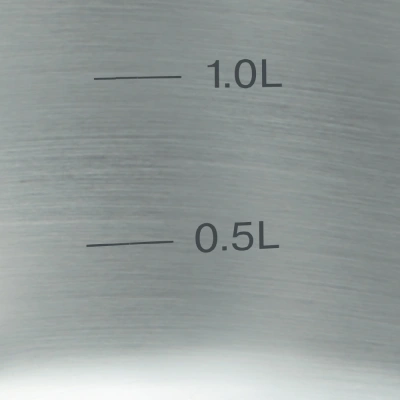 Ковш Rondell Stripes RDS-1635 2л. d=18см (с крышкой) стальной