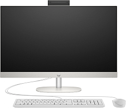 Моноблок HP 24-cr0012i 23.8" Full HD i3 N300 (0.8) 8Gb SSD512Gb UHDG FreeDOS GbitEth WiFi BT 65W клавиатура мышь Cam белый 1920x1080