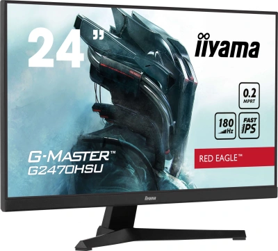 Монитор Iiyama 23.8" G-Master GB2470HSU-B6 черный IPS LED 0.2ms 16:9 HDMI M/M матовая HAS Piv 300cd 178гр/178гр 1920x1080 180Hz DP FHD USB 4.5кг