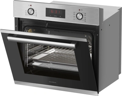 Духовой шкаф Электрический Darina 1U5 BDE 112 708 X5 нержавеющая сталь/черный