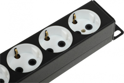 Блок распределения питания ЦМО БР-9П-Ш-9005 гор.размещ. 9xSchuko базовые 10A Schuko 2м