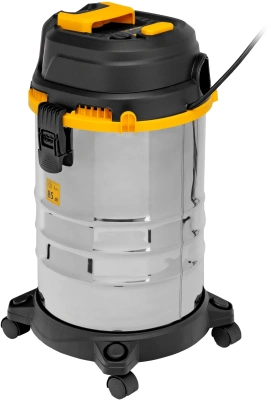 Строительный пылесос Denzel RVC30 1400Вт (уборка: сухая/сбор воды/выдув) серебристый