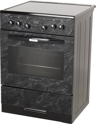 Плита Электрическая Gefest ЭП Н Д 6560-03 0053 черный/мрамор стеклокерамика (без крышки)