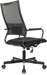 Кресло руководителя Бюрократ CH Balance черный Elastic-102 TW-11 сетка/ткань крестов. металл черный