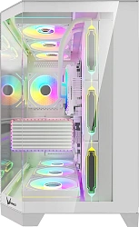 Корпус Formula Crystal Z6 Floe белый без БП ATX 2xUSB3.0 audio bott PSU