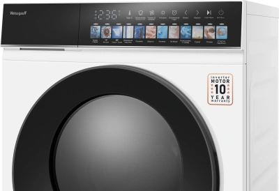 Стиральная машина Weissgauff WMD 59211 Touch Inverter загр.фронтальная макс.:10.5кг (с сушкой) белый