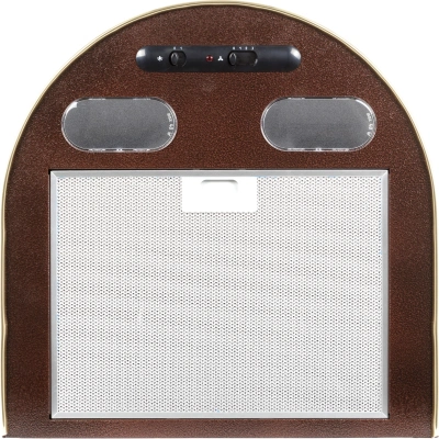 Вытяжка каминная Elikor Эпсилон 50П-430-П3Л медный антик/золотистый управление: ползунковое (1 мотор)