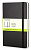 Блокнот Moleskine CLASSIC QP062 Large 130х210мм 240стр. нелинованный твердая обложка черный
