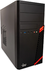 ПК IRU Home 310H6SM MT PG G7400 (3.7) 8Gb SSD256Gb UHDG 710 FreeDOS GbitEth 400W черный (RUS) (1900970)