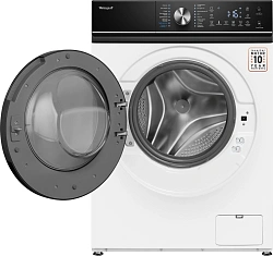 Стиральная машина Weissgauff WM 47148 DC Inverter Steam класс: A загр.фронтальная макс.:8кг белый инвертор
