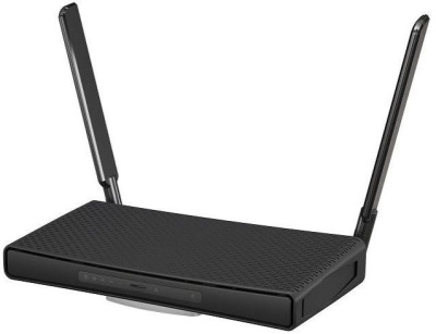 Роутер беспроводной MikroTik hAP ac3 (RBD53IG-5HACD2HND) AC1200 10/100/1000BASE-TX черный