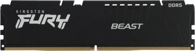 Память DDR5 2x8GB 6000MHz Kingston KF560C30BBEK2-16 Fury Beast Black Expo RTL Gaming PC5-48000 CL30 DIMM 288-pin 1.4В kit single rank с радиатором Ret