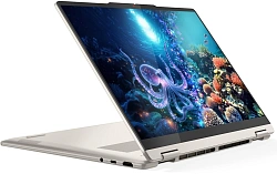 Ноутбук Lenovo Yoga 7 14AKP10 Ryzen AI 7 350 24Gb SSD1Tb AMD Radeon 860M 14" OLED Touch WUXGA (1920x1200) без ОС beige WiFi BT Cam (83JR0062RK)