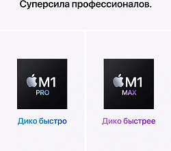 Ноутбук Apple MacBook Pro A2485 M1 Pro 10 core 16Gb SSD1Tb/16 core GPU 16.2" Liquid Retina XDR (3456x2234) macOS silver WiFi BT Cam (MK1F3RU/A)