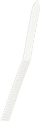 Стяжка эластомерная Hyperline GT-200IC 200x3.6мм (упак:100шт) полиамид белый
