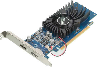Видеокарта Asus PCI-E 3.0 GT1030-2G-BRK NVIDIA GeForce GT 1030 2Gb 64bit GDDR5 1228/6008 HDMIx1 DPx1 HDCP Ret low profile