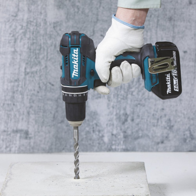 Дрель-шуруповерт Makita DHP482Z аккум. патрон:быстрозажимной