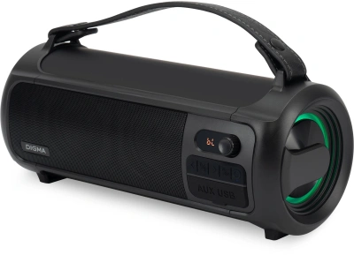 Колонка порт. Digma D-PS1523 черный 25W 2.0 BT 10м 1800mAh (SP1523B)